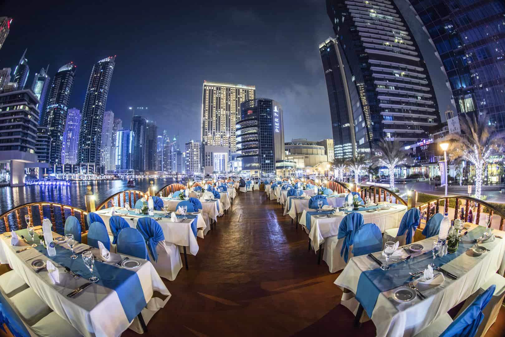 Alexandra Dhow Cruise – Luxury Dinner Cruise in Dubai Marina experience in Dubai - Image 6