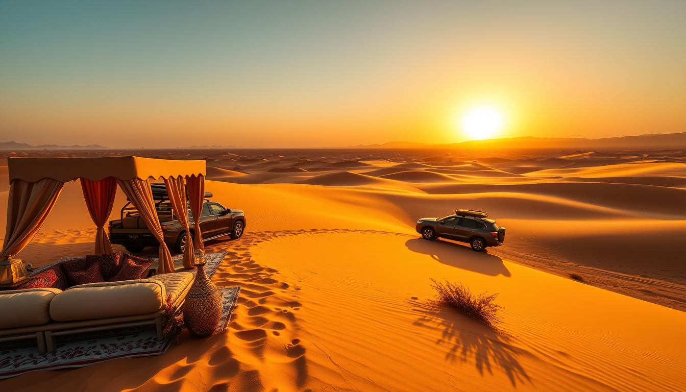 Dubai Sunrise Desert Safari Package landscape