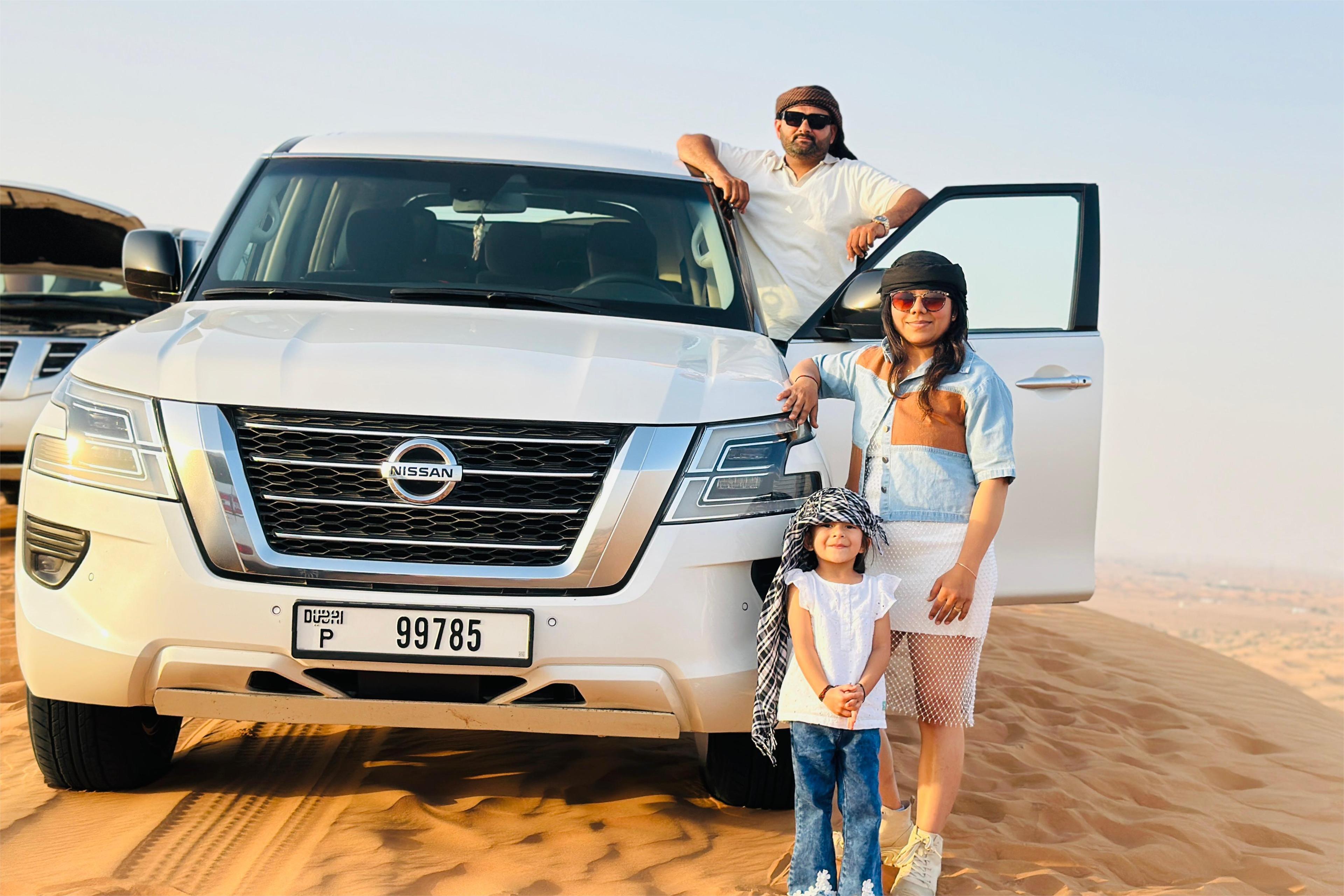 PRIVATE Desert Safari with Dinner at Premium Desert Camp experience in Dubai - Image 4