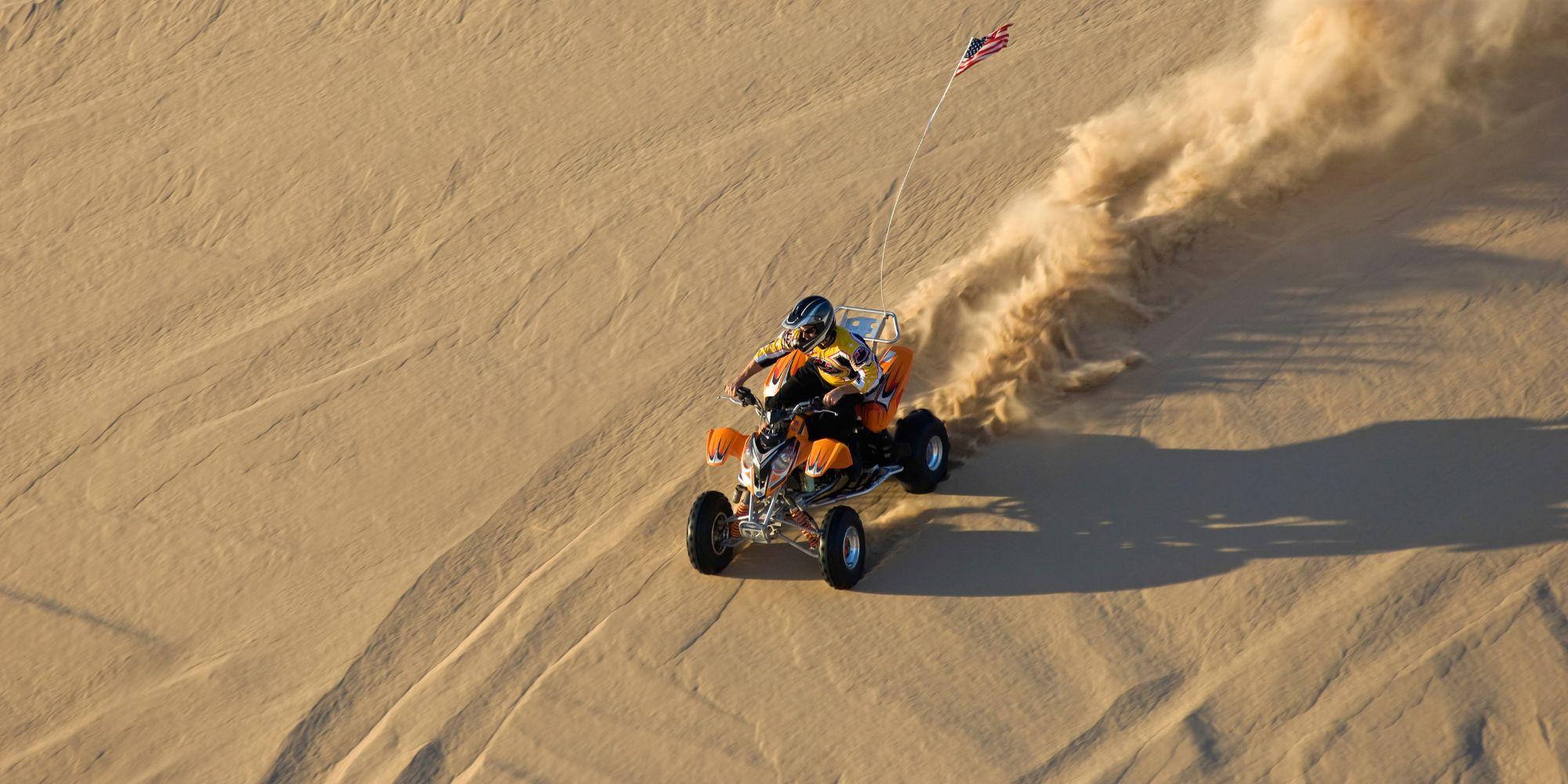 Standard Desert Safari + ATV Quad Biking with B.B.Q Dinner