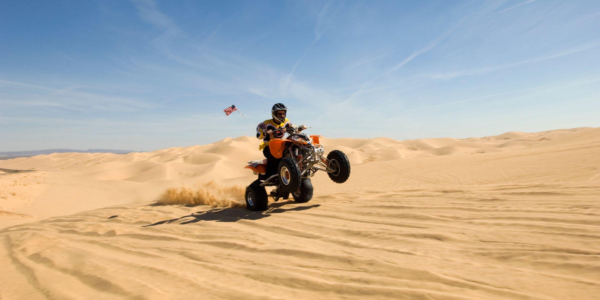 Standard Desert Safari + ATV Quad Biking with B.B.Q Dinner