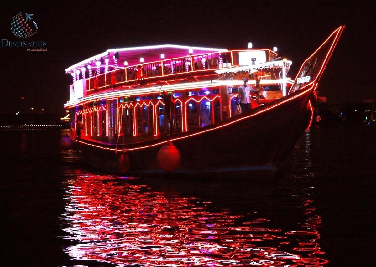 Al Mansour Dhow Dinner Cruise with Buffet & Soft Drinks