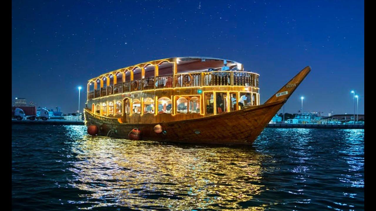 Al Mansour Dhow Dinner Cruise with Buffet & Soft Drinks