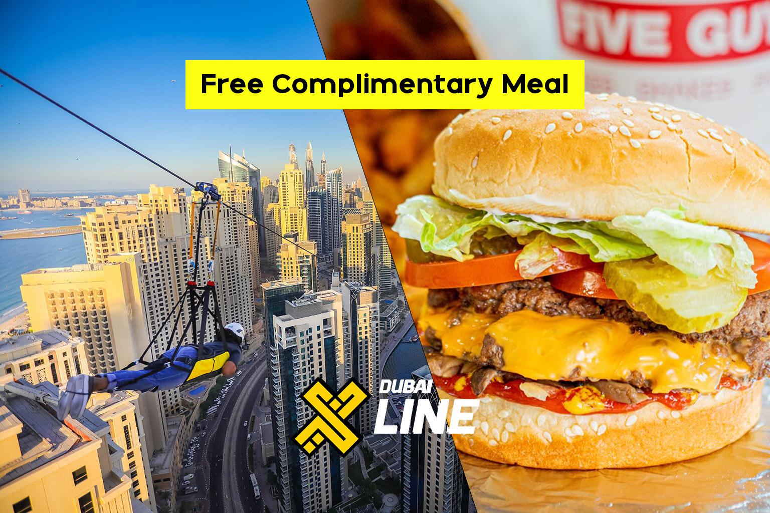 XLine Dubai Marina – The World's Longest Urban Zipline experience in Dubai - Image 1