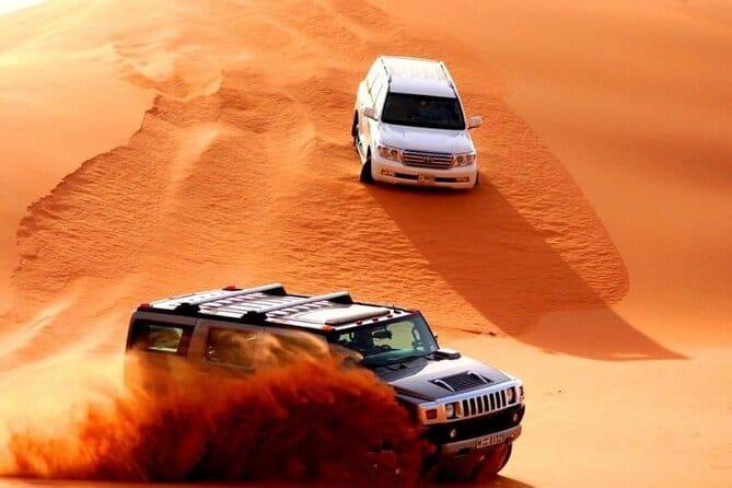 4x4 vehicle dune bashing