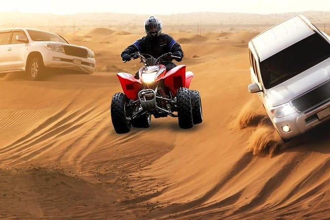 ATV quad biking in Dubai desert