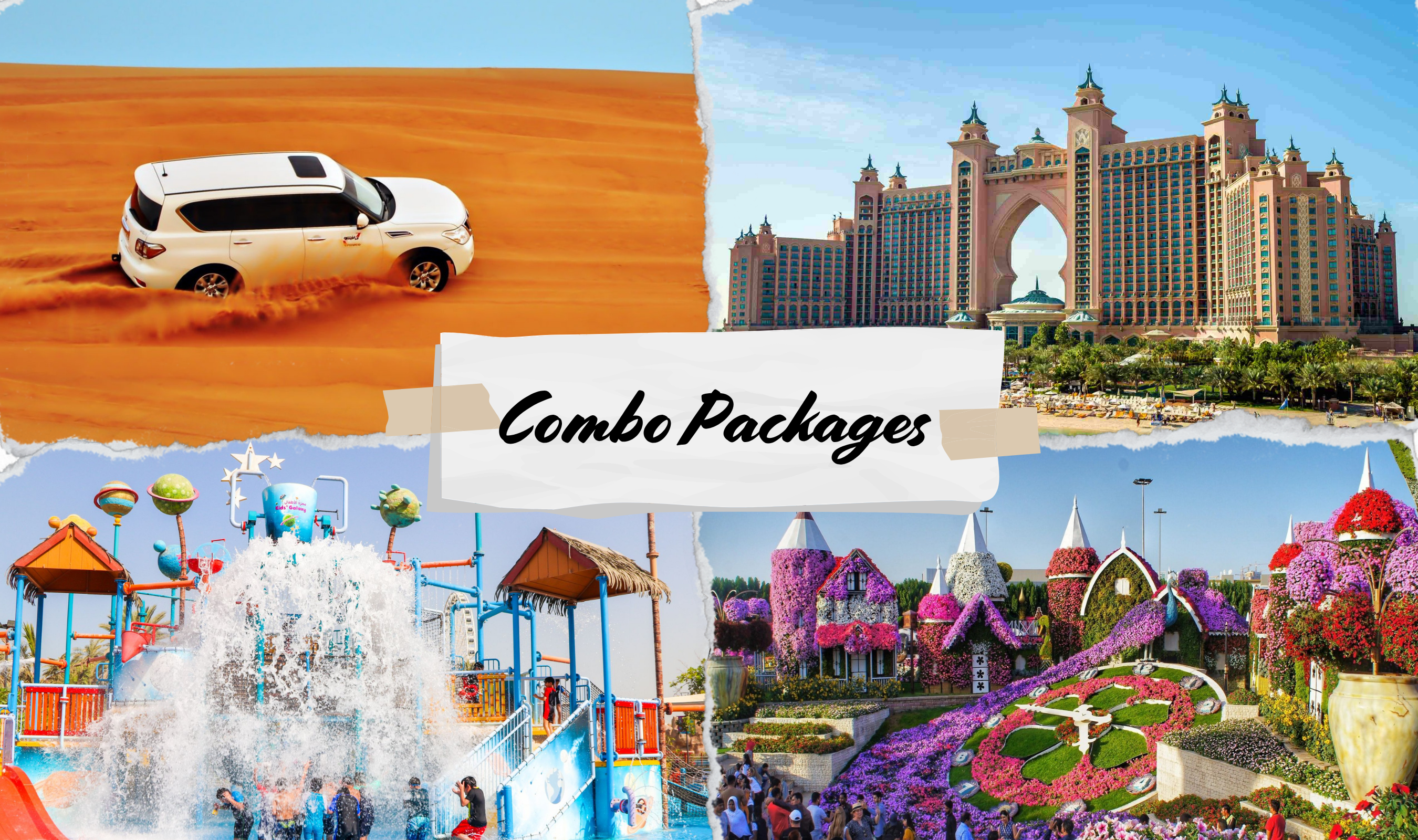 Combo  - 6 activities available