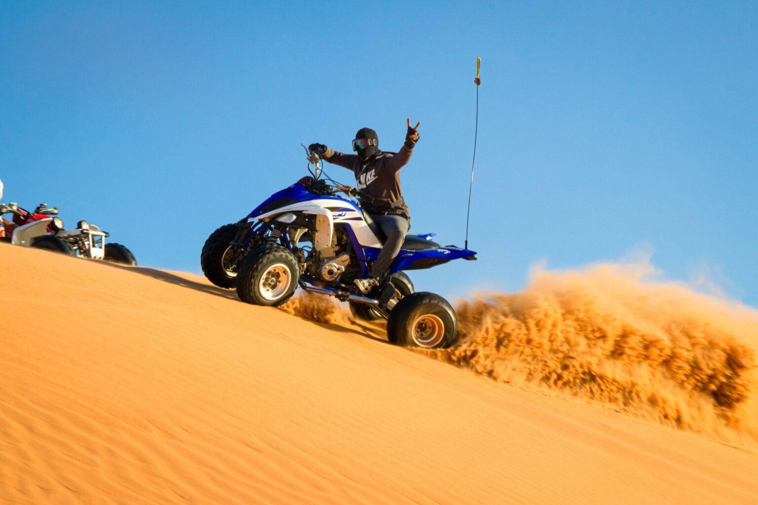 COMBO : Camel Riding & Quad Biking Adventure in the Desert experience in Dubai - Image 4