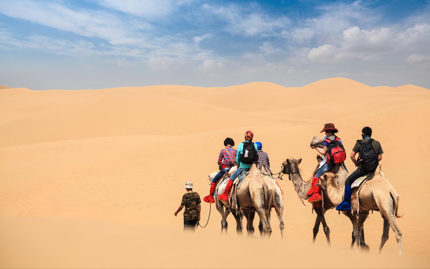 Morning Desert Safari with Quad Bike & Camel Riding experience in Dubai - Image 3