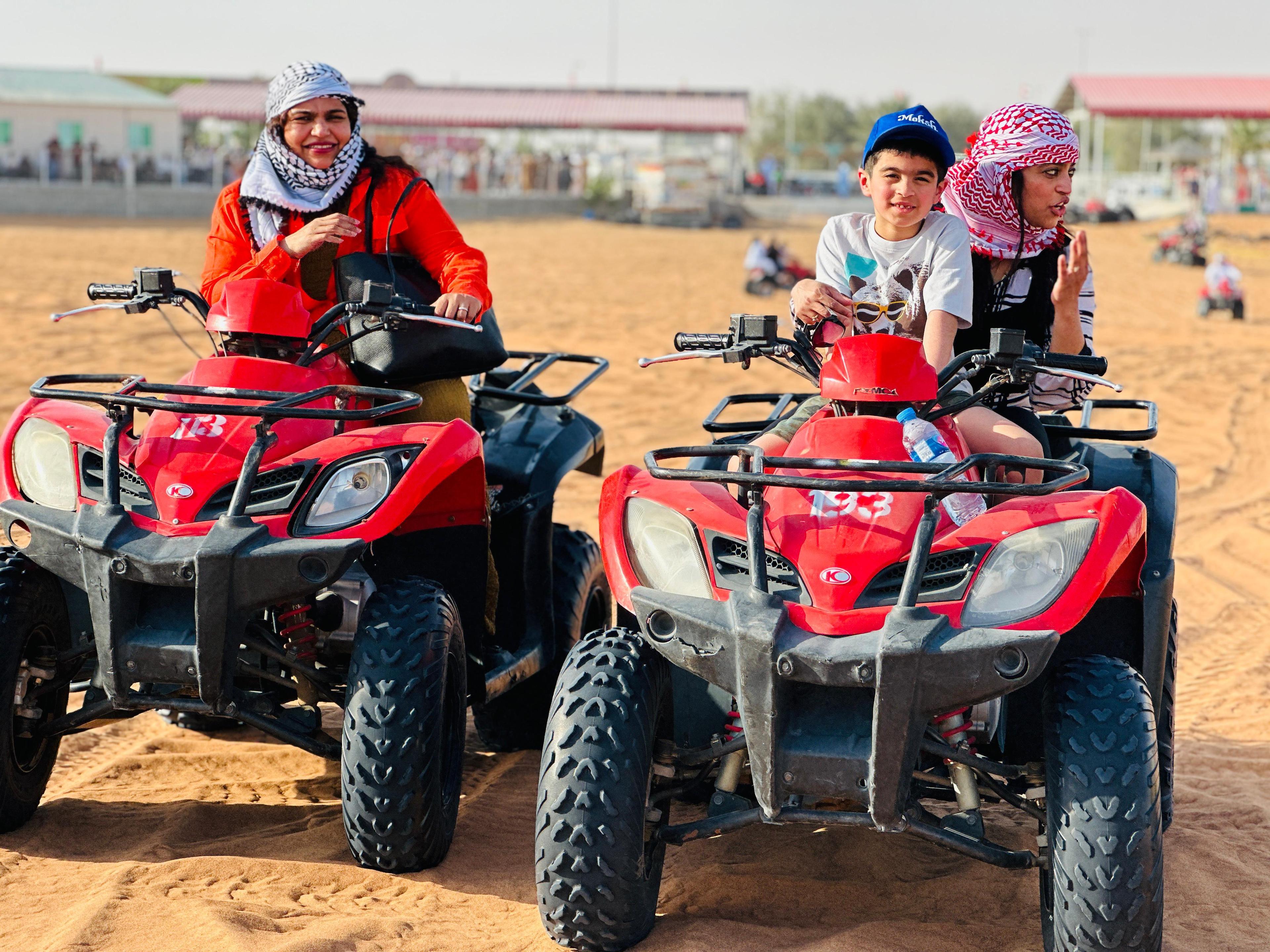 Morning Desert Safari with Quad Bike & Camel Riding experience in Dubai - Image 9