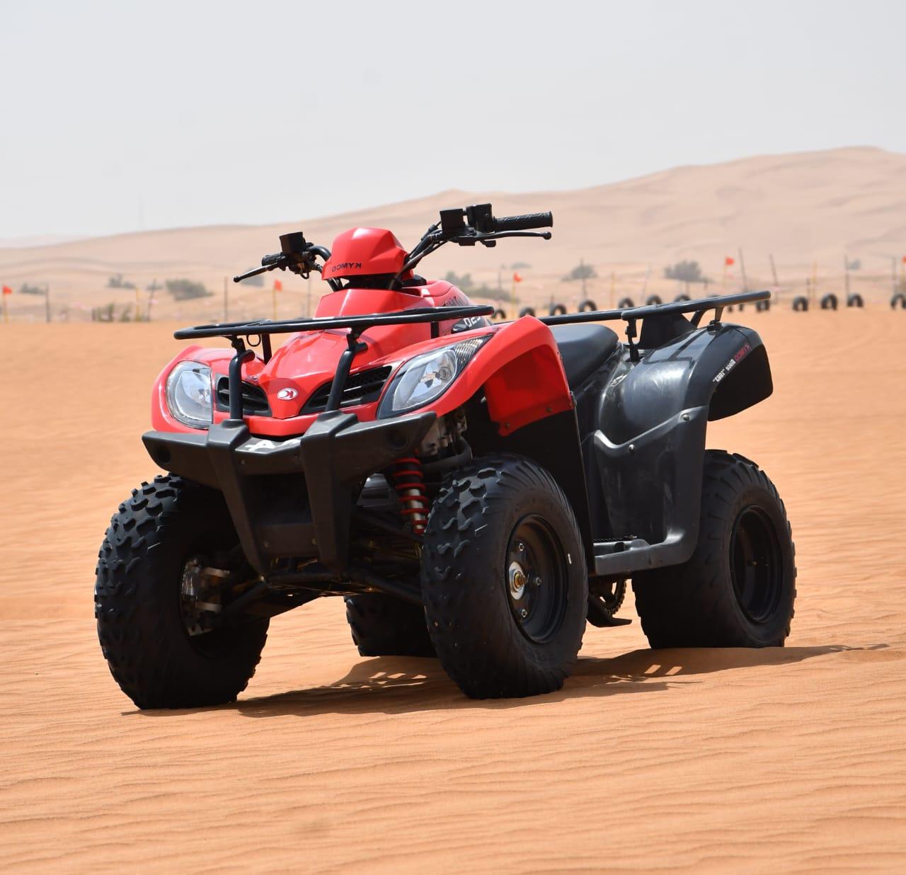 COMBO : Camel Riding & Quad Biking Adventure in the Desert experience in Dubai - Image 12