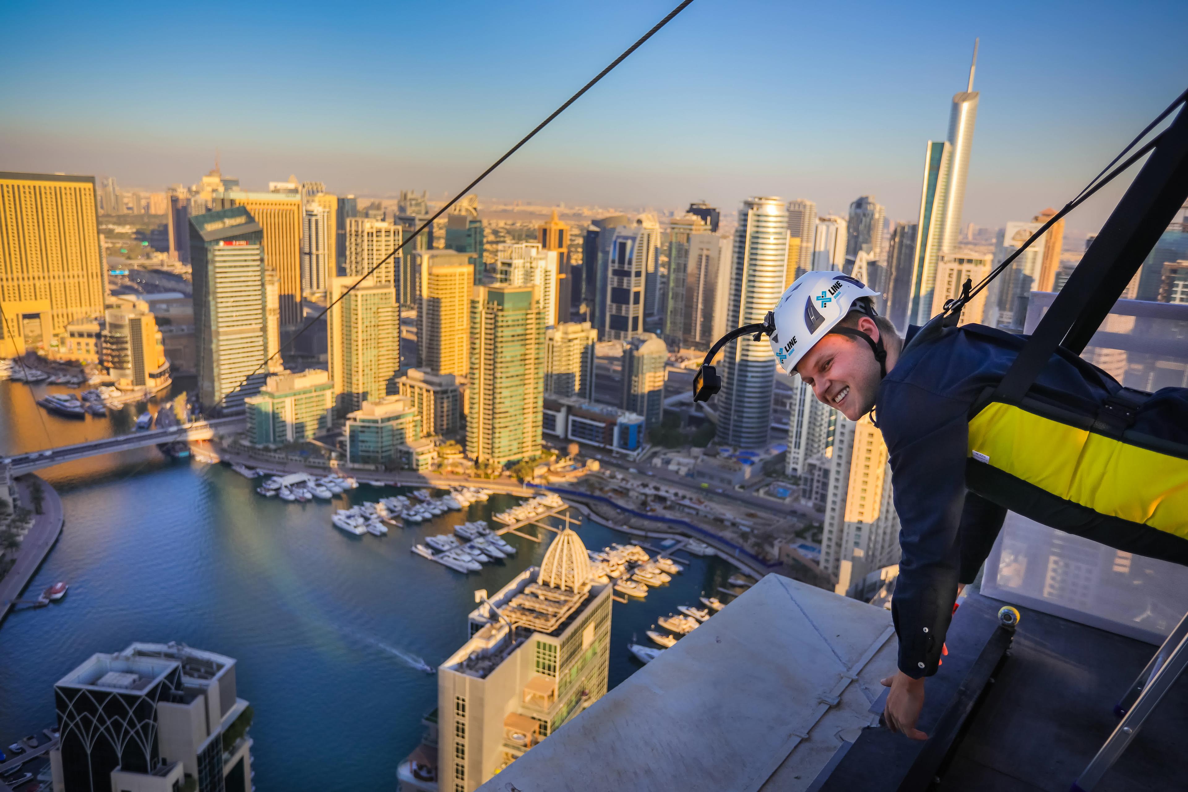 XLine Dubai Marina – The World's Longest Urban Zipline experience in Dubai - Image 5