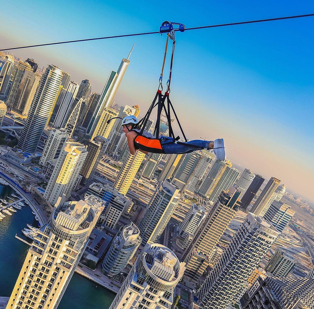 XLine Dubai Marina – The World's Longest Urban Zipline experience in Dubai - Image 8