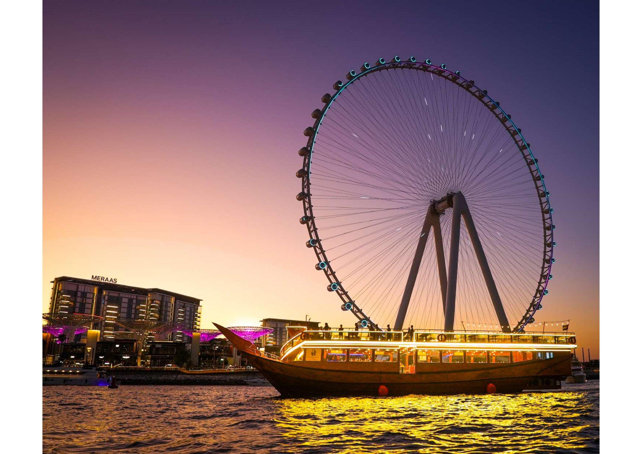 Evening Marina Dhow Cruise with Dinner experience in Dubai - Image 4