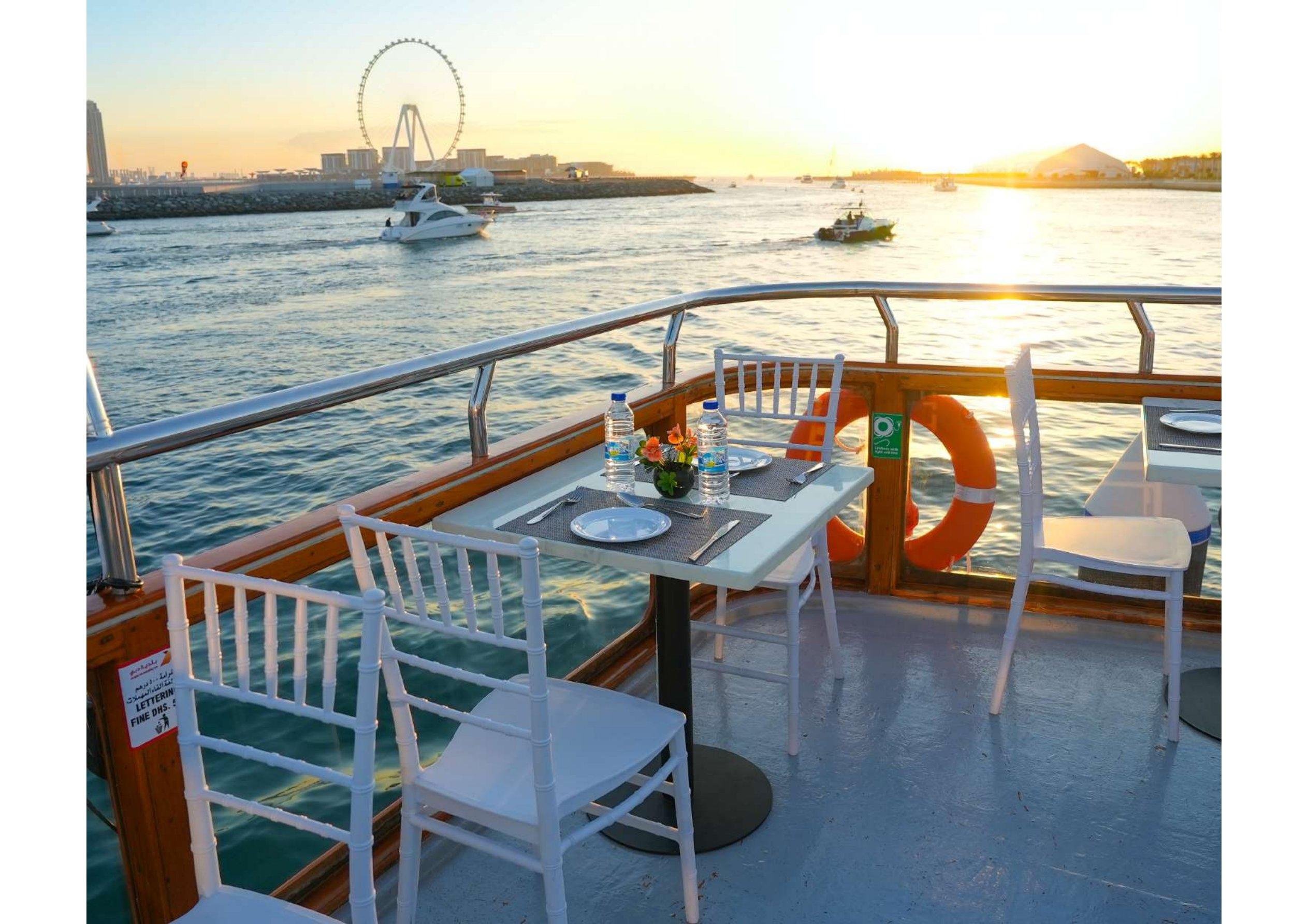 Evening Marina Dhow Cruise with Dinner experience in Dubai - Image 10