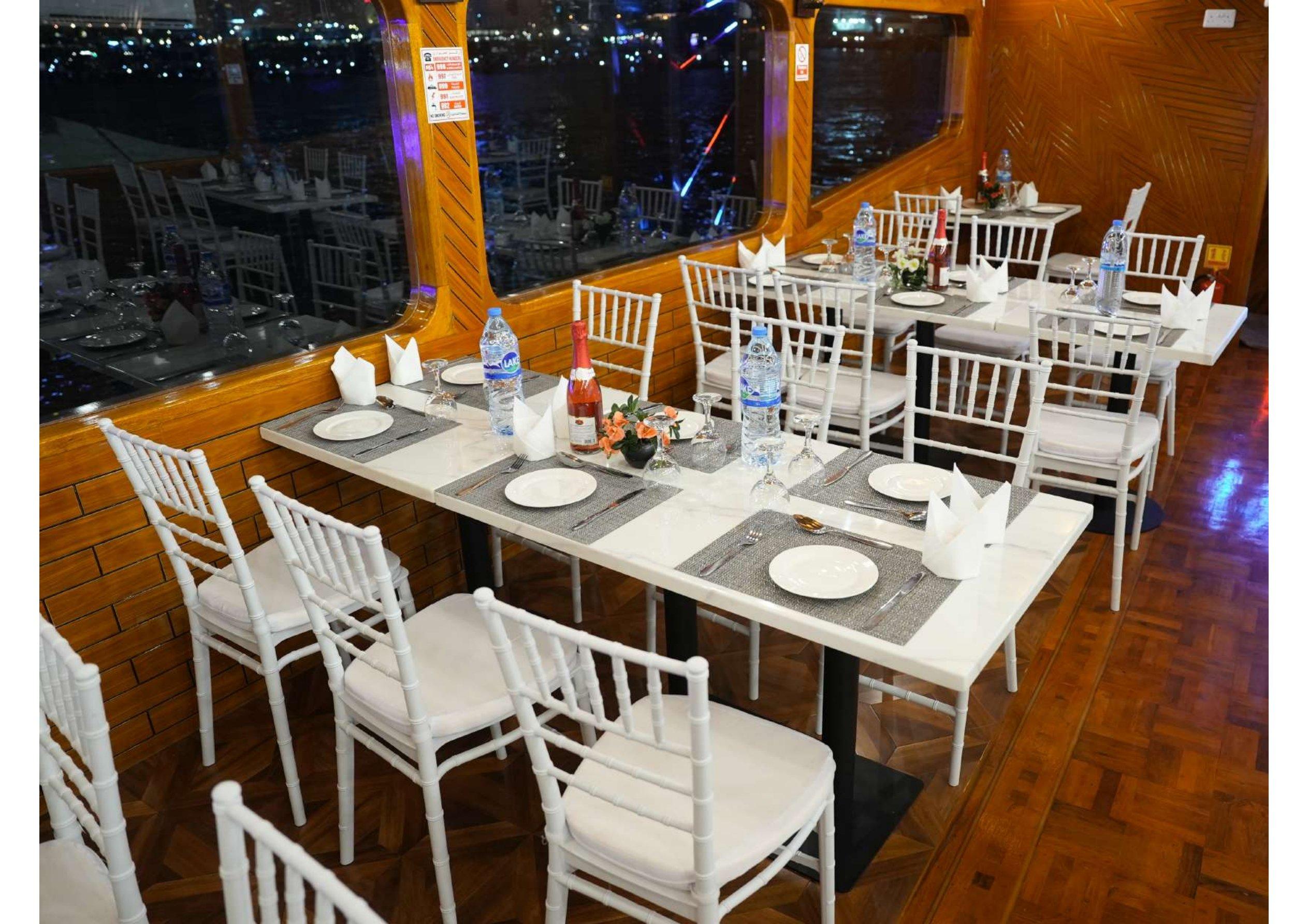Evening Marina Dhow Cruise with Dinner experience in Dubai - Image 13