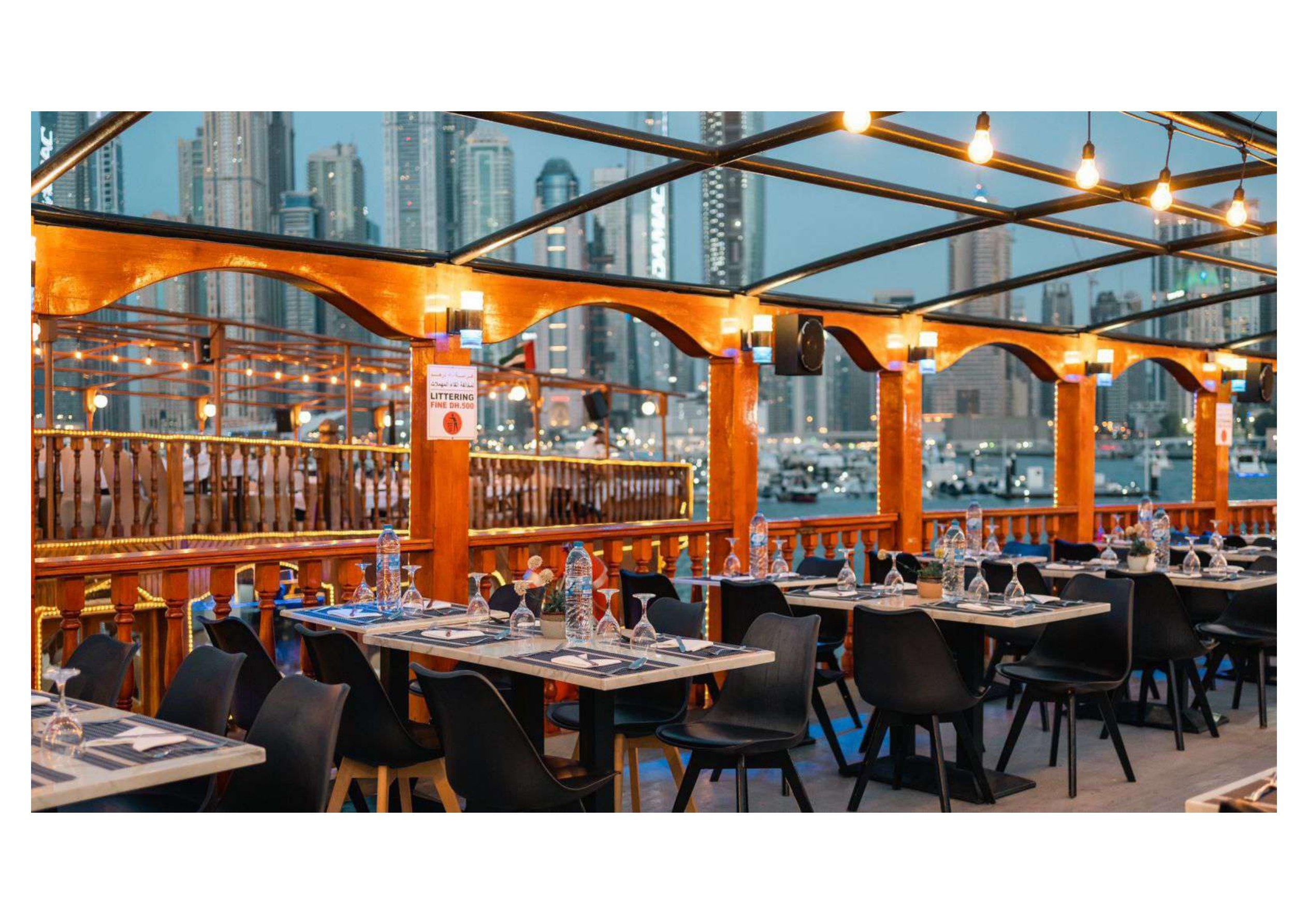 Evening Al Seef Dhow Cruise with Dinner experience in Dubai - Image 4