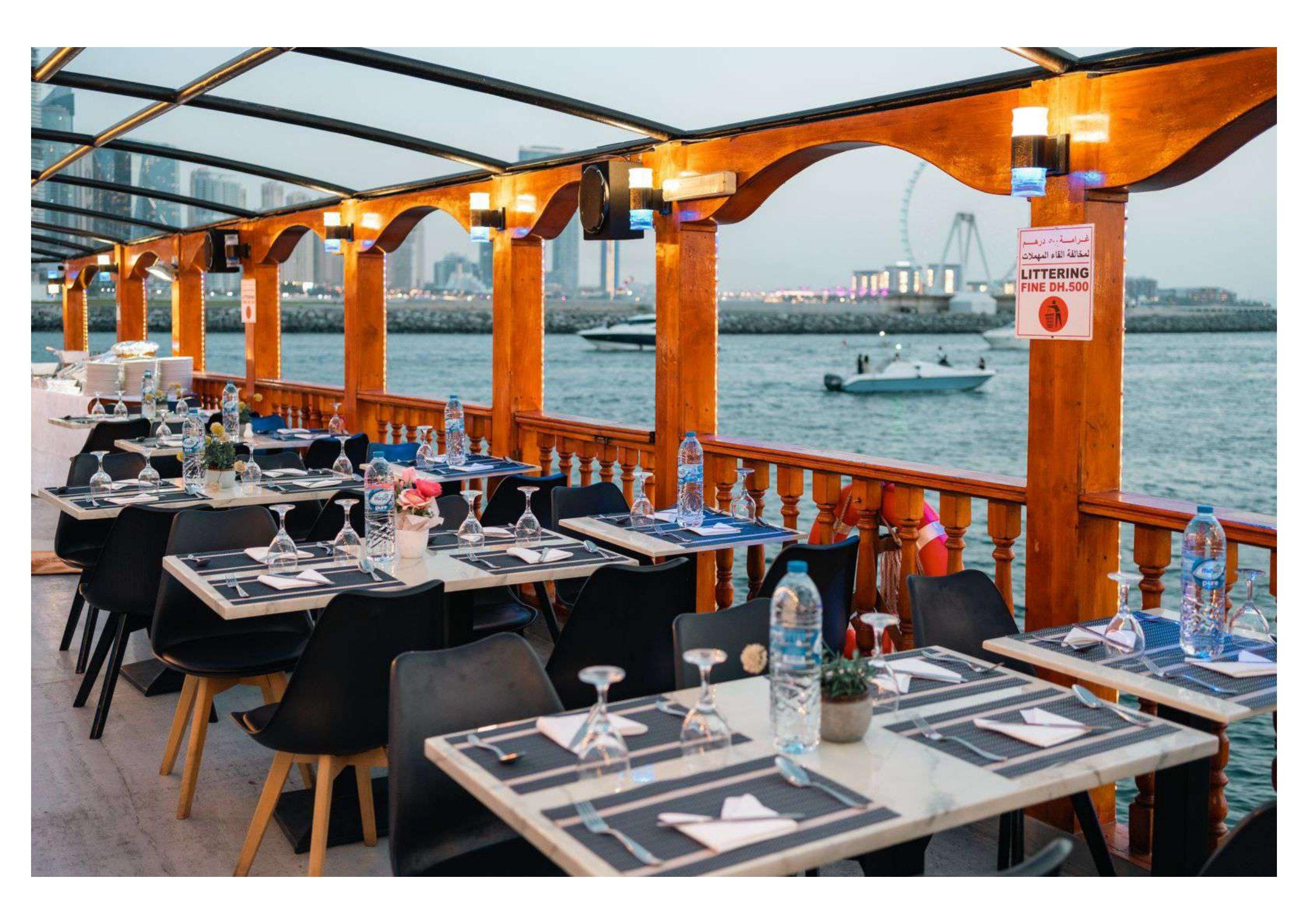 Evening Al Seef Dhow Cruise with Dinner experience in Dubai - Image 6