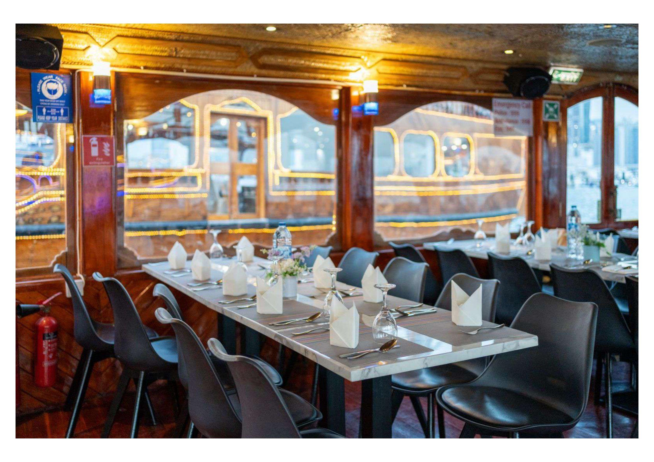 Evening Al Seef Dhow Cruise with Dinner experience in Dubai - Image 9