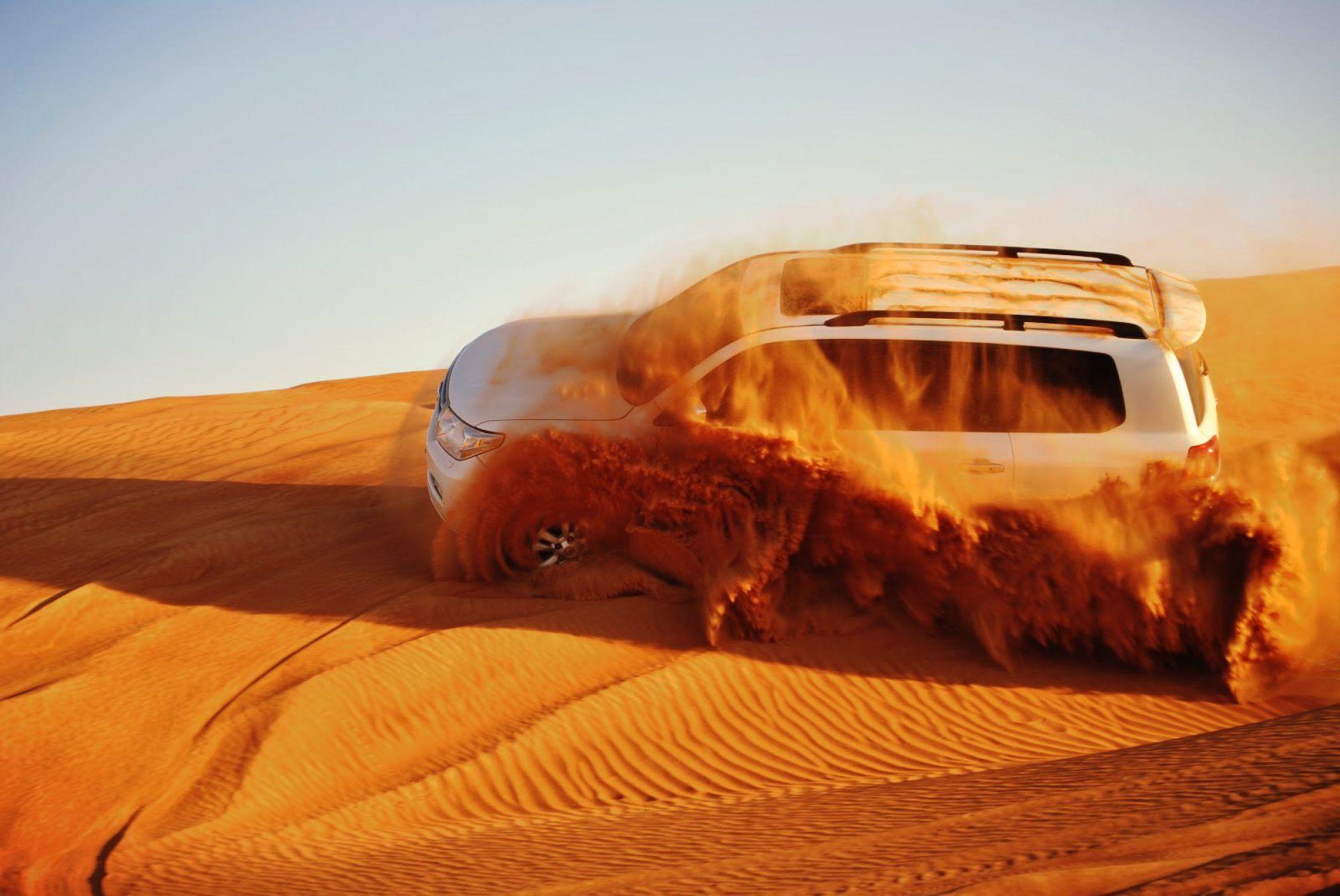 Premium Desert Safari with Dinner at Premium Desert Camp experience in Dubai - Image 2