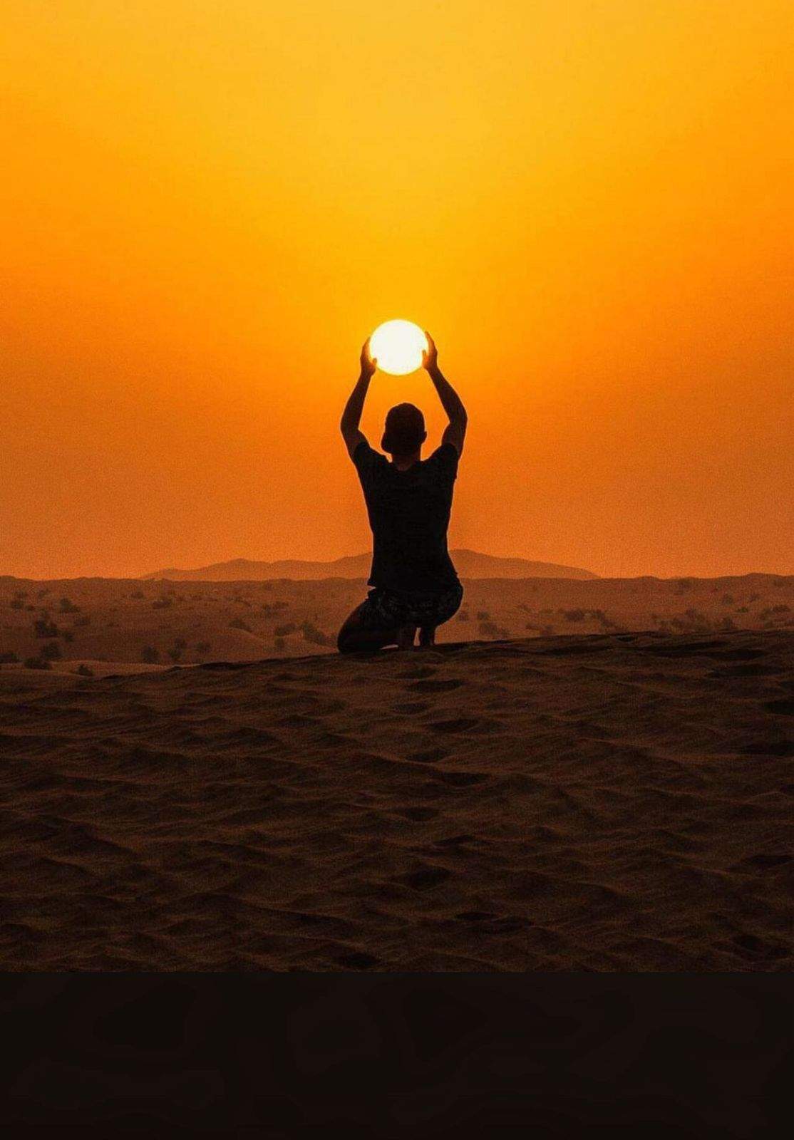 Dubai Sunrise View With Dune Bashing