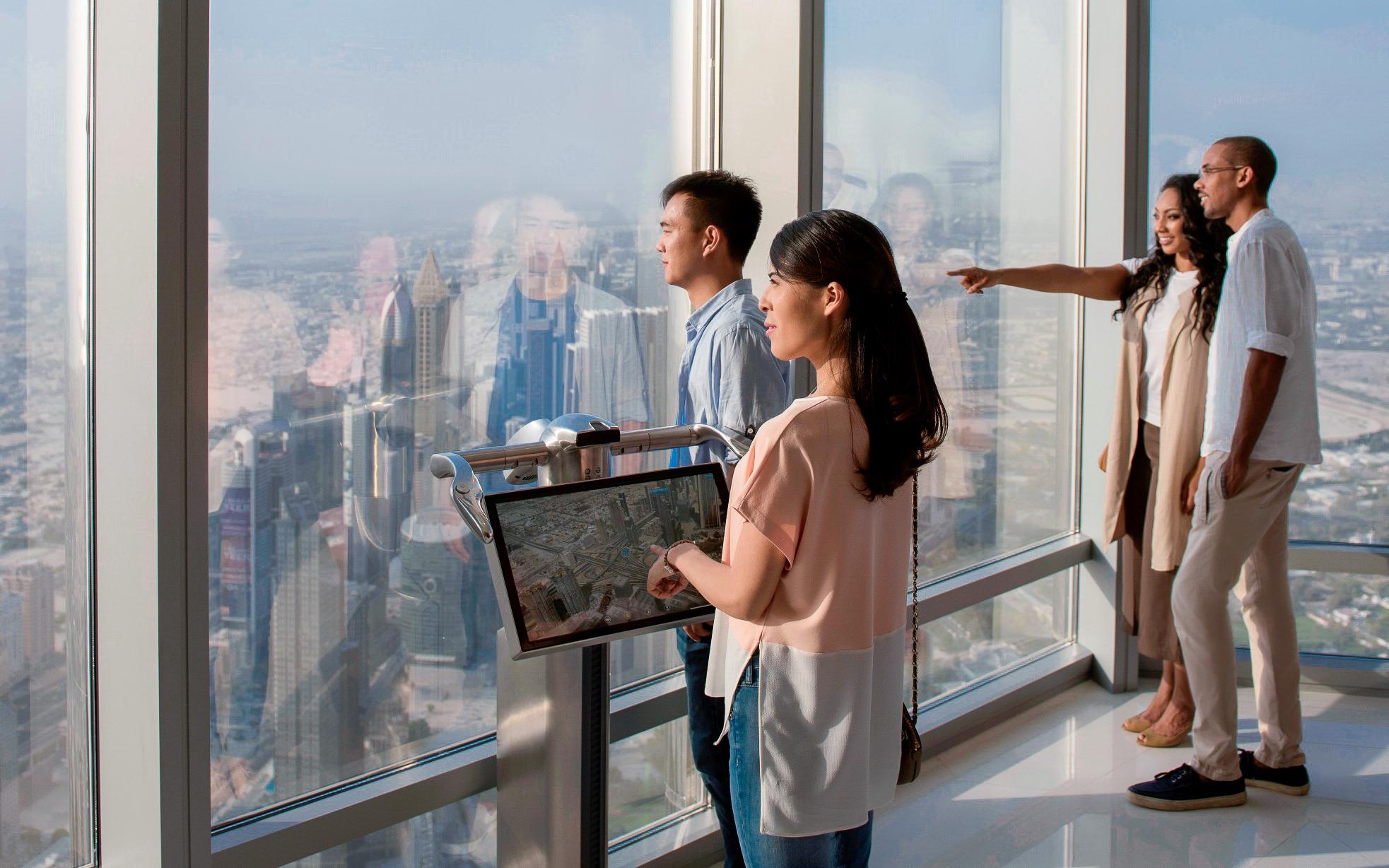 Burj Khalifa -- The Lounge (Level 152, 153 and 154)