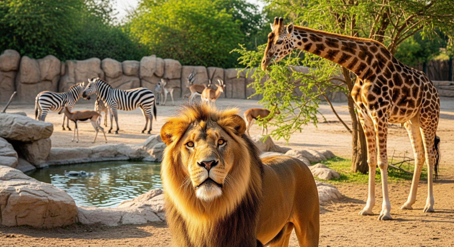 COMBO | Dubai Safari Park (Zoo) & Dubai Desert Safari