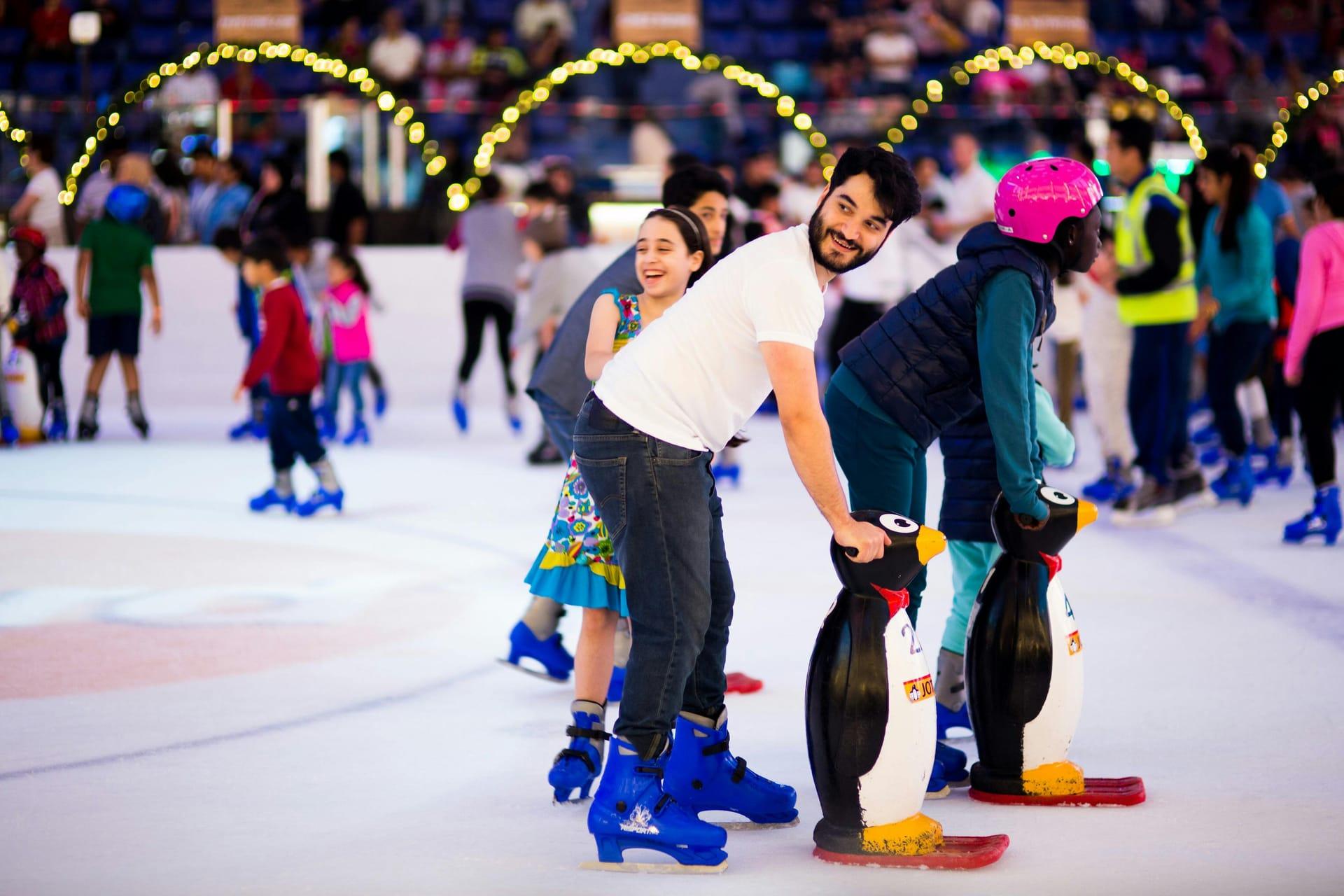 Dubai Ice Rink Admission – Glide into Fun at Dubai Mall