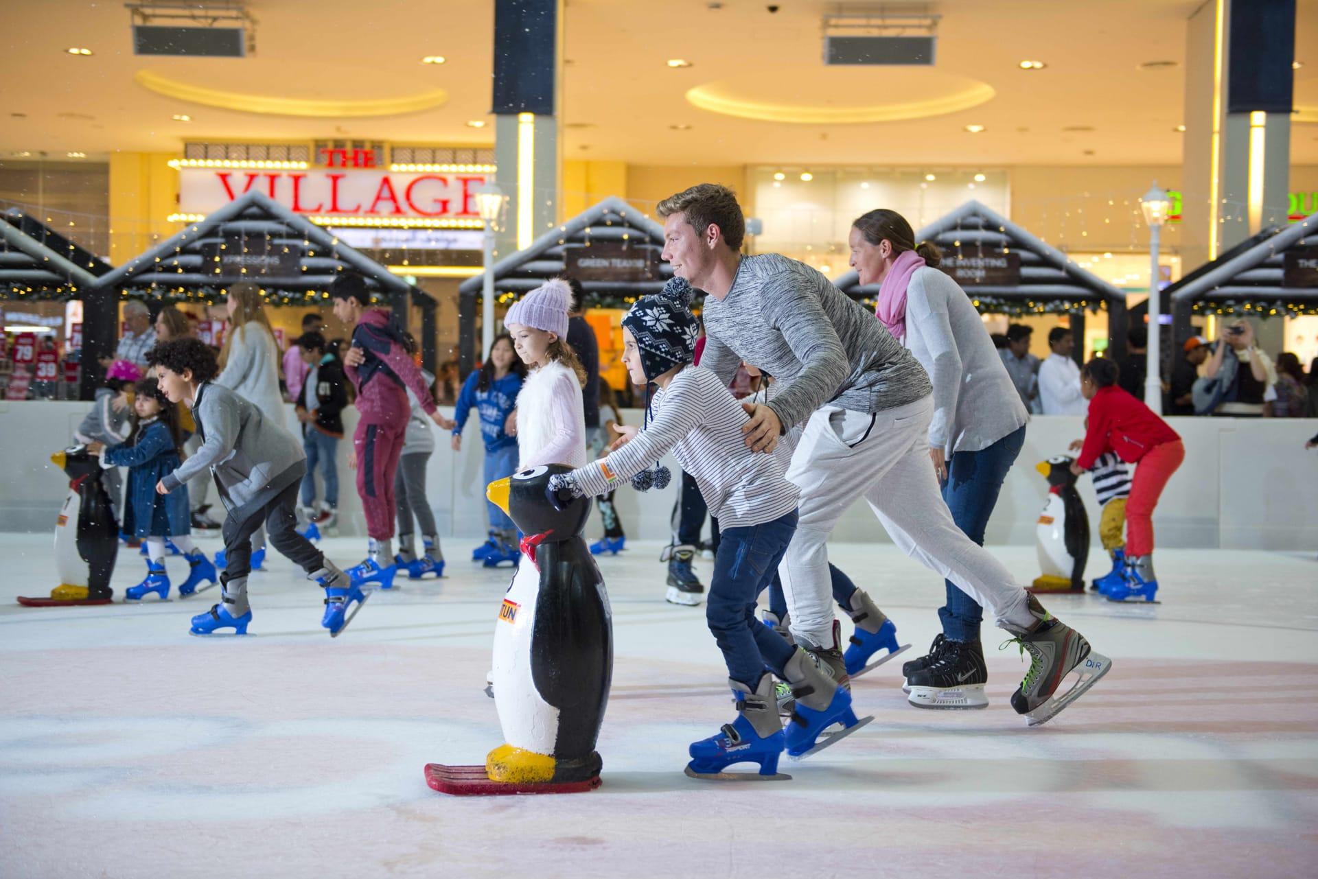 Dubai Ice Rink Admission – Glide into Fun at Dubai Mall