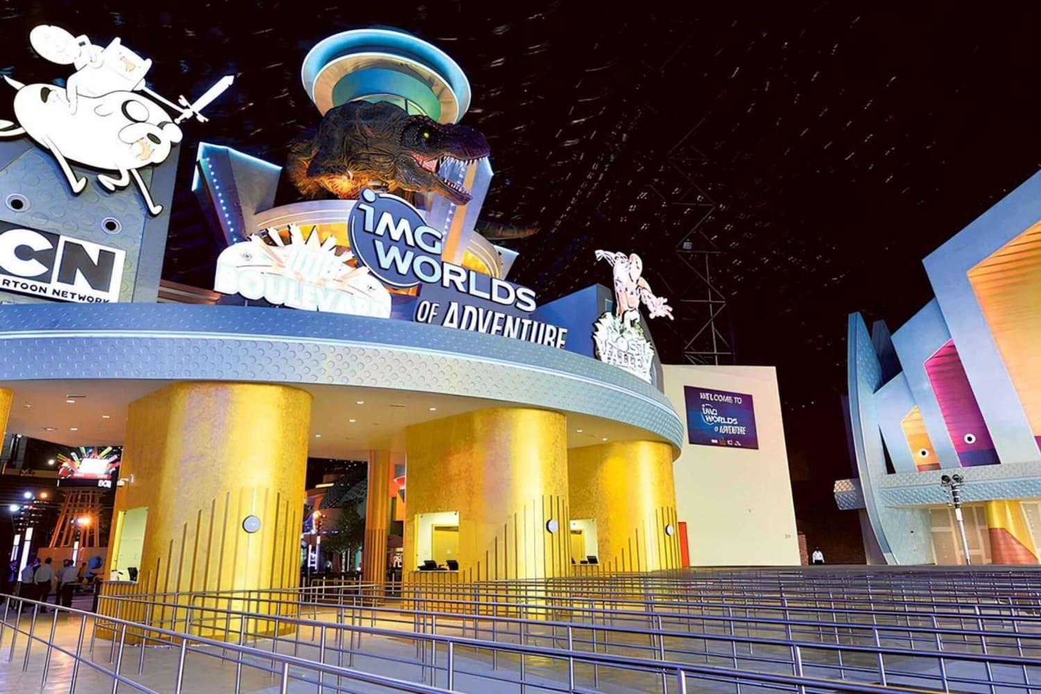 Haunted house attraction at IMG Worlds of Adventure Dubai