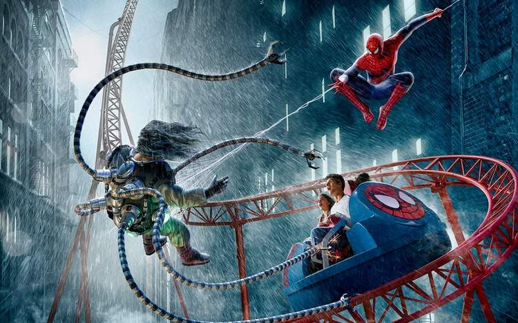 IMG Worlds of Adventure ultimate indoor theme park in Dubai